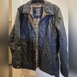L.L.Bean Quilted Riding Jacket